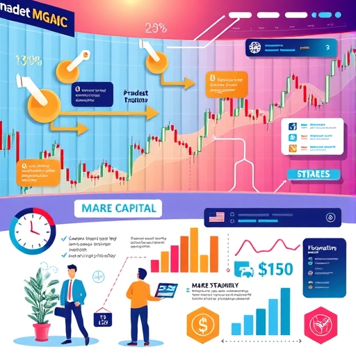 Visual representation of market dynamics and compliance