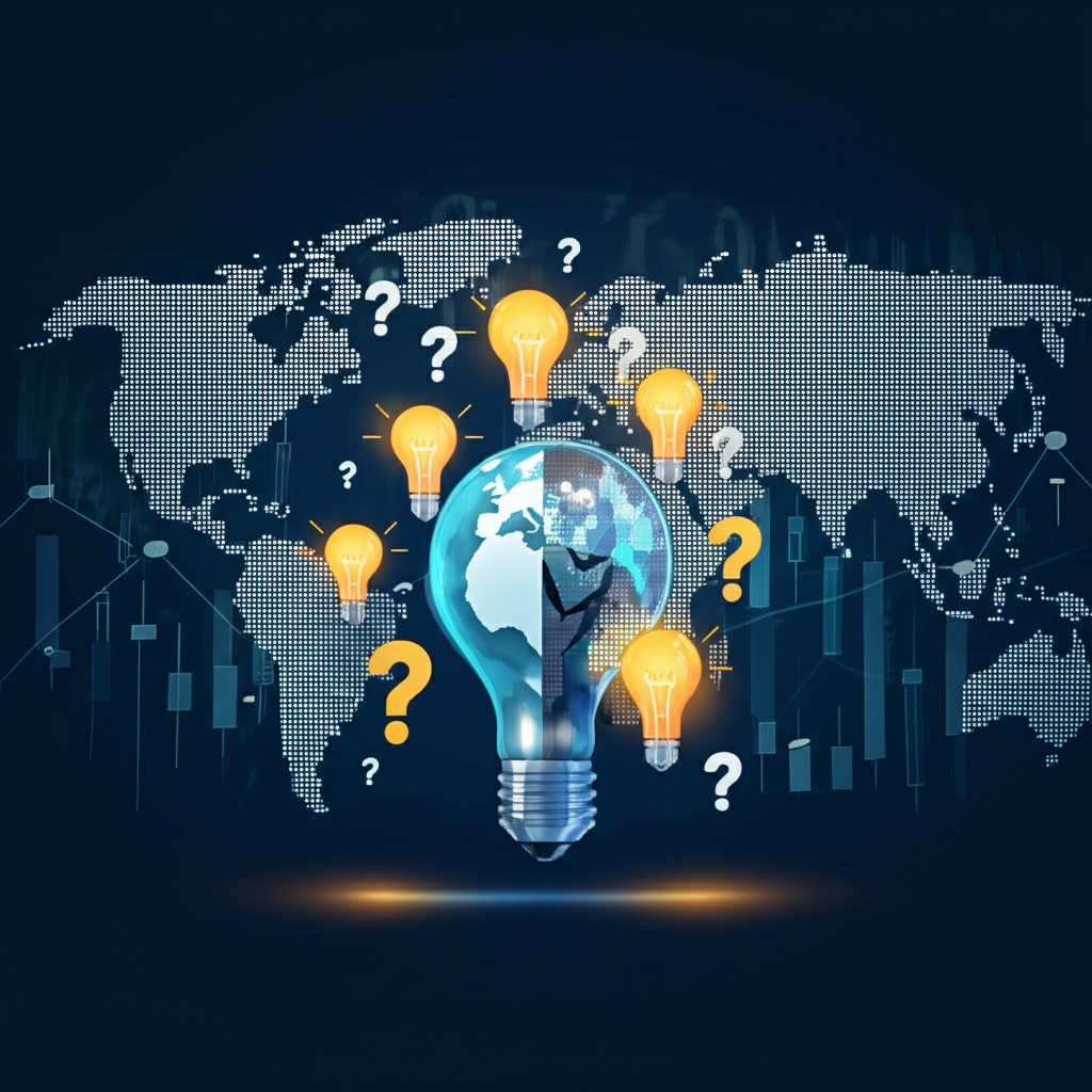 Illustration of two financial instruments labeled 'Ordinary Shares' and 'Common Stock' merging in a global market, symbolizing clarity for international investors